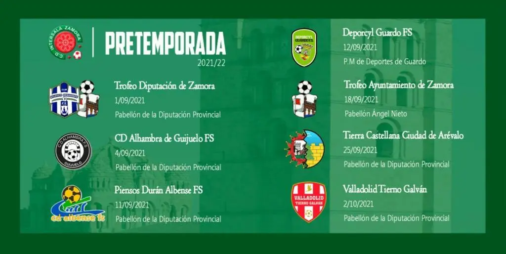 Calendario de los partidos