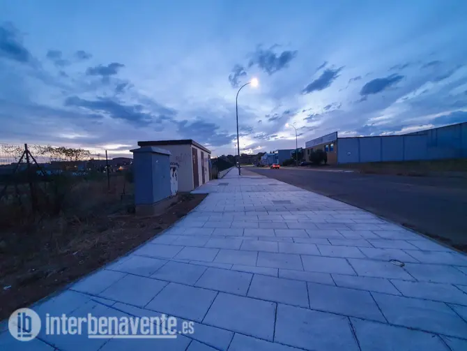 Fotografía de la zona próxima a las pistas de atletismo. Imagen: Interbenavente.es