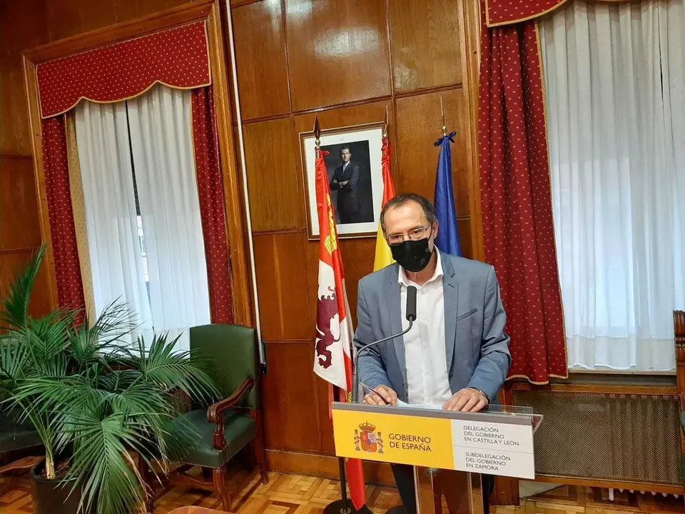 El subdelegado del Gobierno, Ángel Blanco