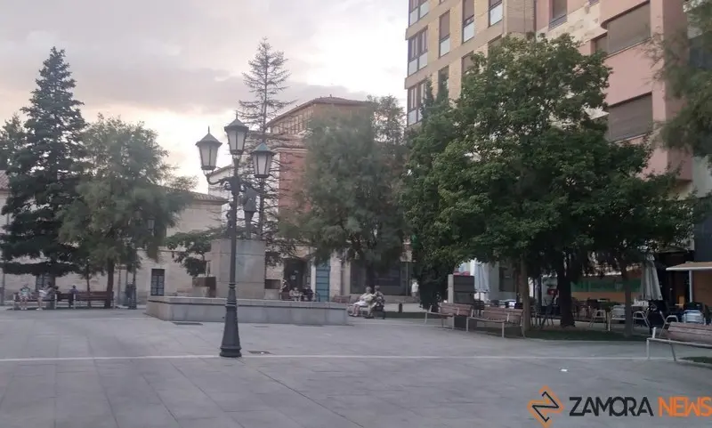 Plaza del Maestro en Zamora