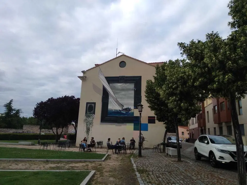 Ciudadanos disfrutando de una terraza en Zamora