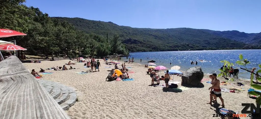 playa viquiella Lago d eSanabria