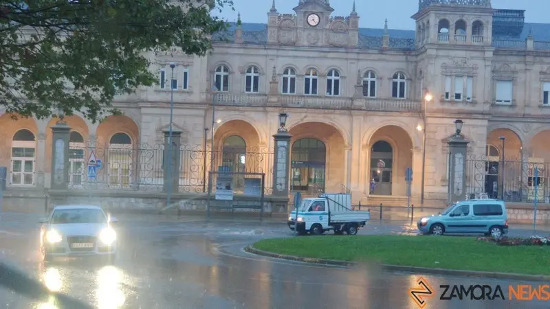 Rotonda de la estación de tren