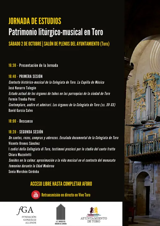 JORNADA DE ESTUDIOS Toro