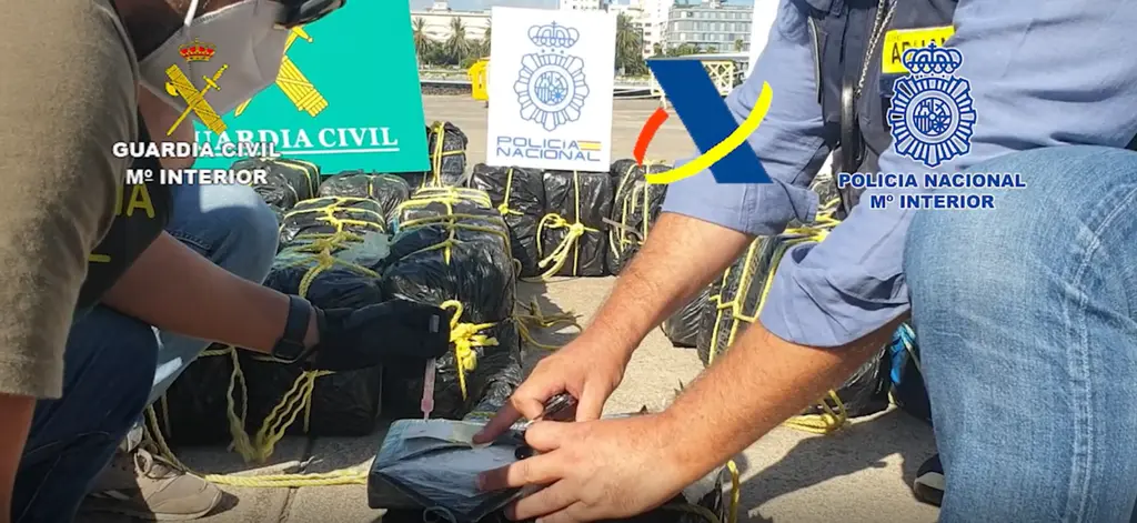 Operación contra el narcotráfico