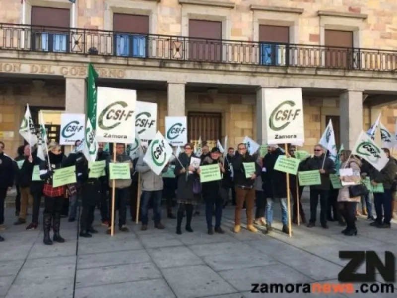 Imagen de archivo de una concentración de CSIF
