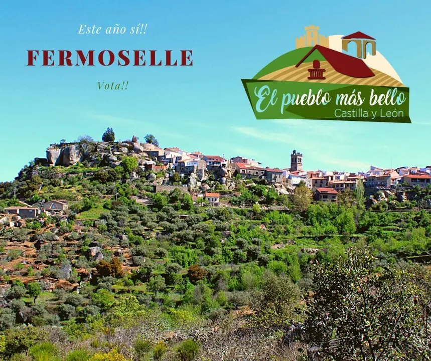 Cartel Fermoselle candidatura Pueblo más Bonito 2021