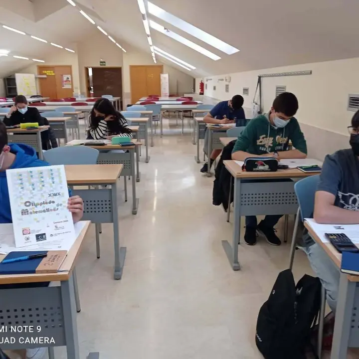 Una clase del IES María de Molina. Foto Facebook