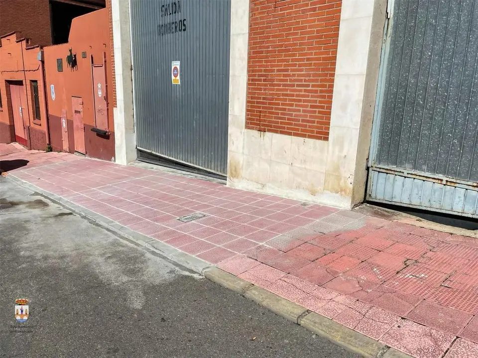 Obras accesibilidad Benavente