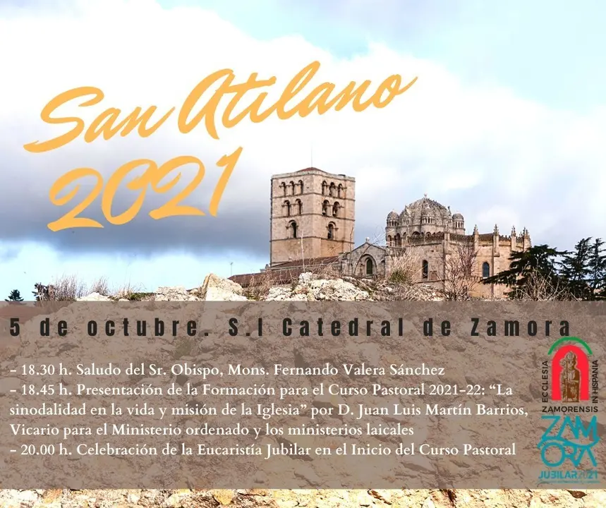 Cartel celebración San Atilano 2021