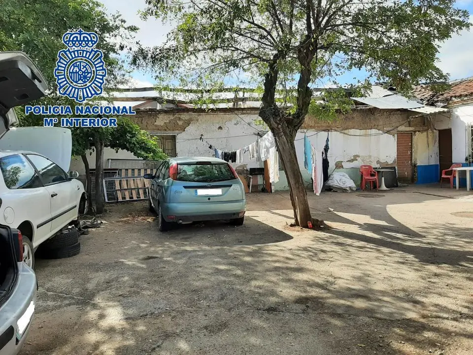 Operación policial en La Seca