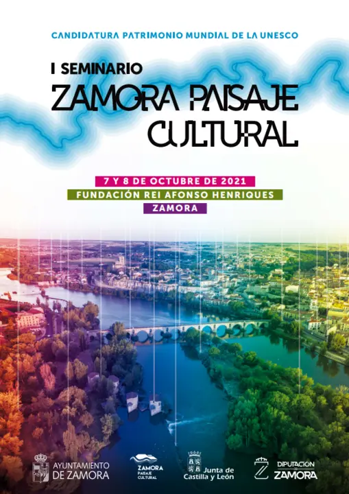 Cartel seminario Zamora paisaje cultural