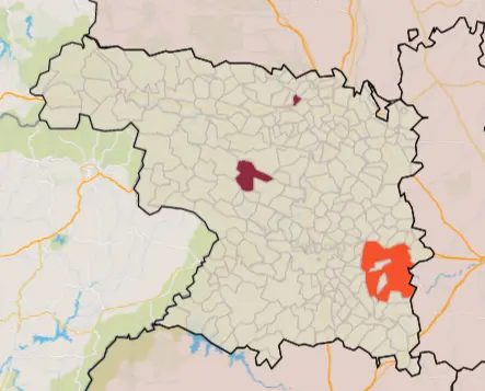 Mapa IA municipios a siete días (6 de octubre)
