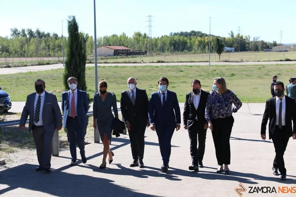 Llegada de las autoridades a la feria Ecocutura