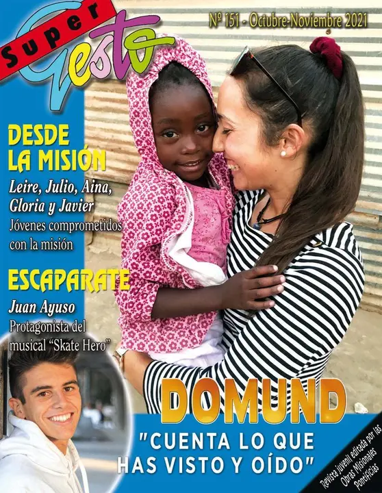 Portada de la revista misionera Super Gesto. | FOTO: Super Gesto
