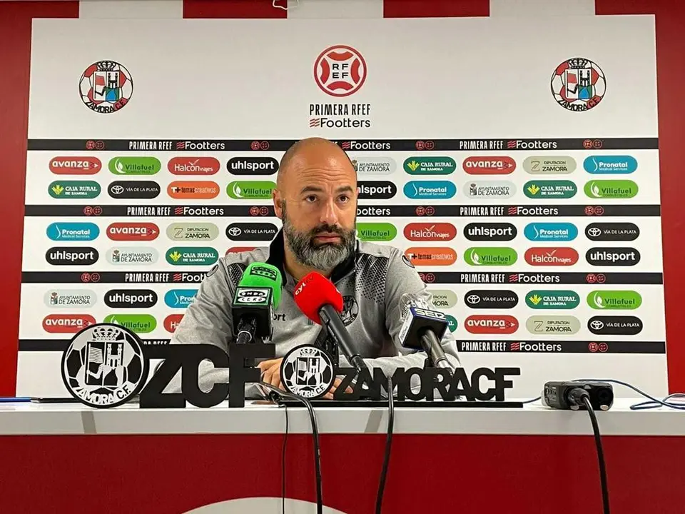 David Movilla, entrenador del Zamora CF. | FOTO: Zamora CF