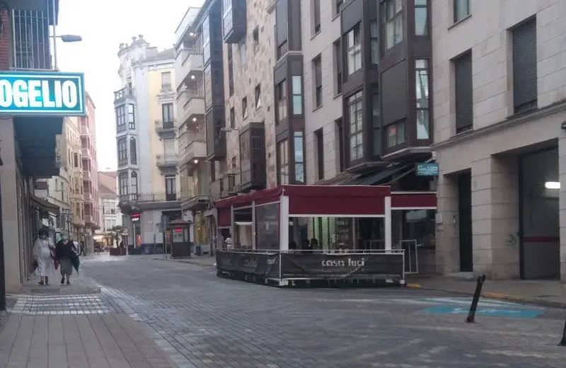 Calle El Riego de Zamora