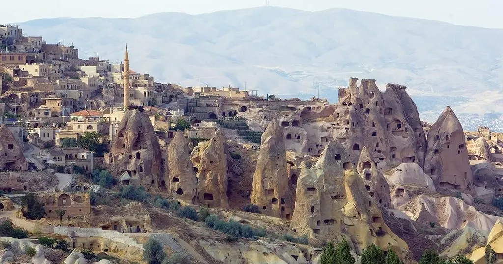 Chimeneas de las Hadas, exterior de la ciudad subterranea.