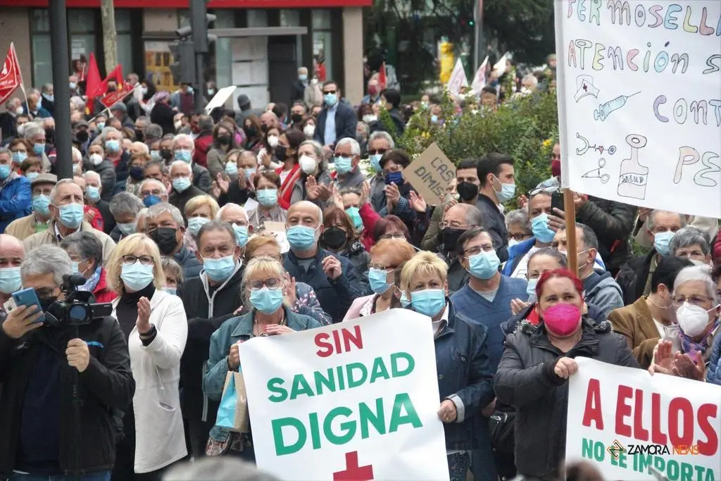 Manifestación por la Sanidad Pública. Foto de Archivo