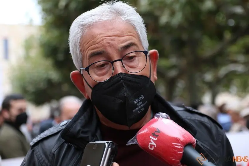 El secretario del Movimiento en Defensa de la Sanidad Pública, Jerónimo Cantuche