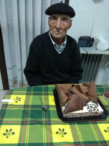 Jacinto Miguel, el día de su cumpleaños