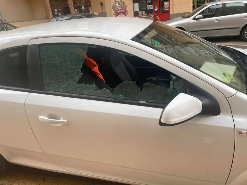 Estado en el que ha quedado el coche dañado
