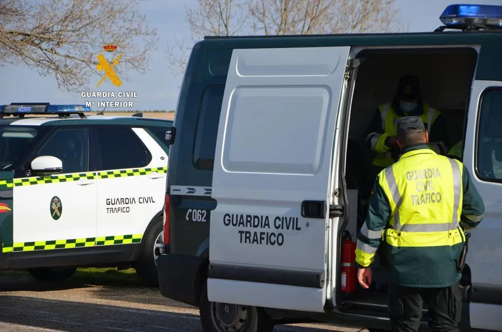 Control de la Guardia Civil de Tráfico