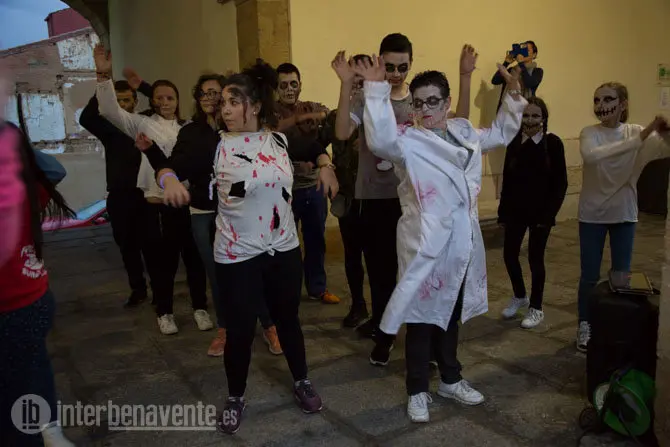 Foto de archivo Flashmob benavente
