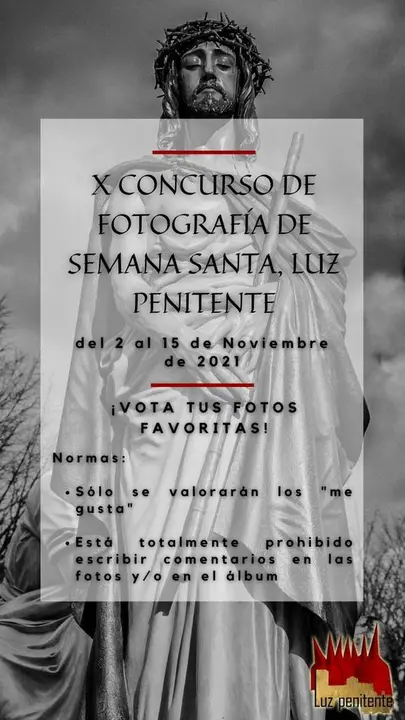 Cartel concurso Fotografía Semana Santa