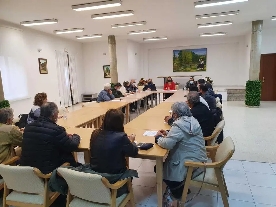 Reunión con los alcaldes de Aliste