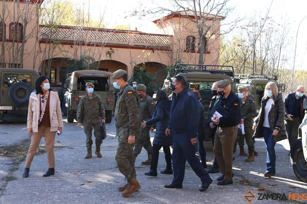 Margarita Robles en Monte la Reina. Imagen de archivo