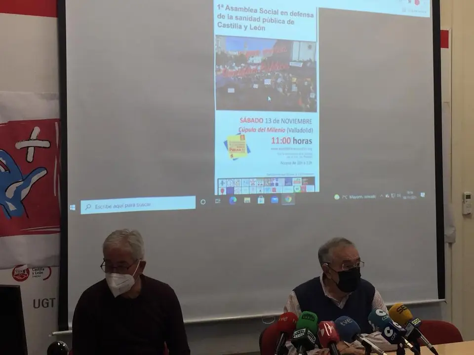 Jerónimo Cantuche y Carlos Pedrero