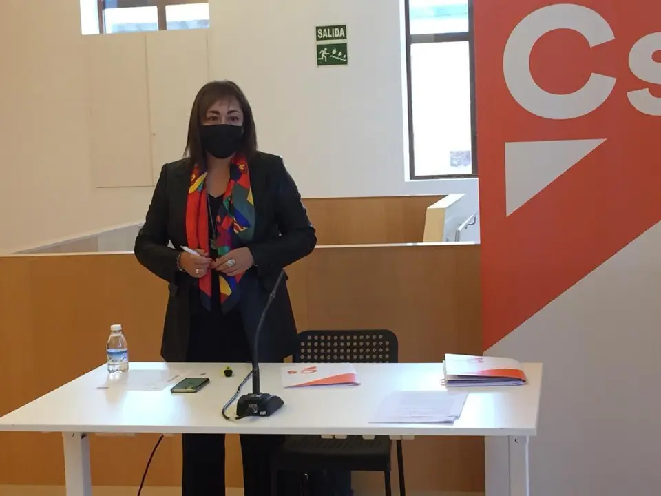 La procuradora de Ciudadanos, María Teresa Gago