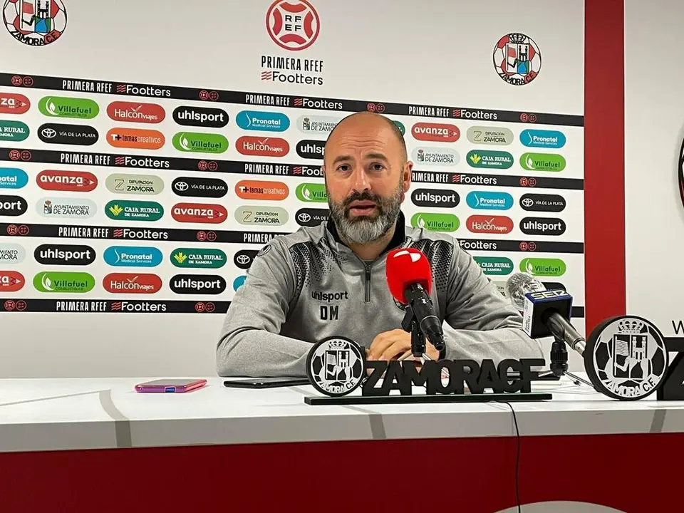 David Movilla, entrenador del Zamora CF. | FOTO: Zamora CF