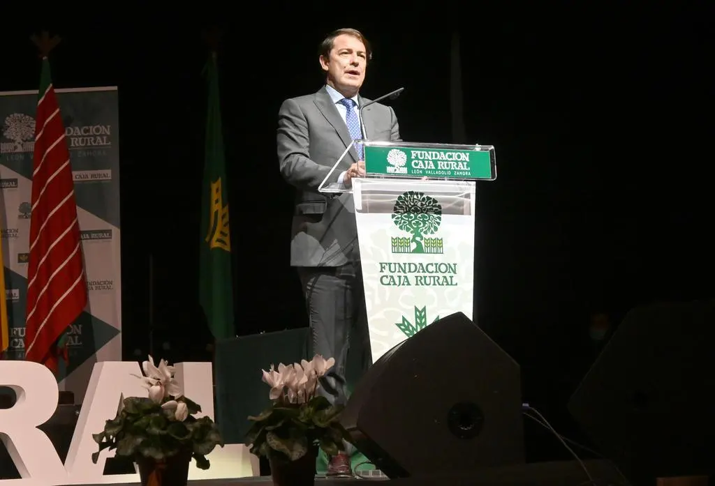 Mañueco en los Premios Caja Rural de Zamora
