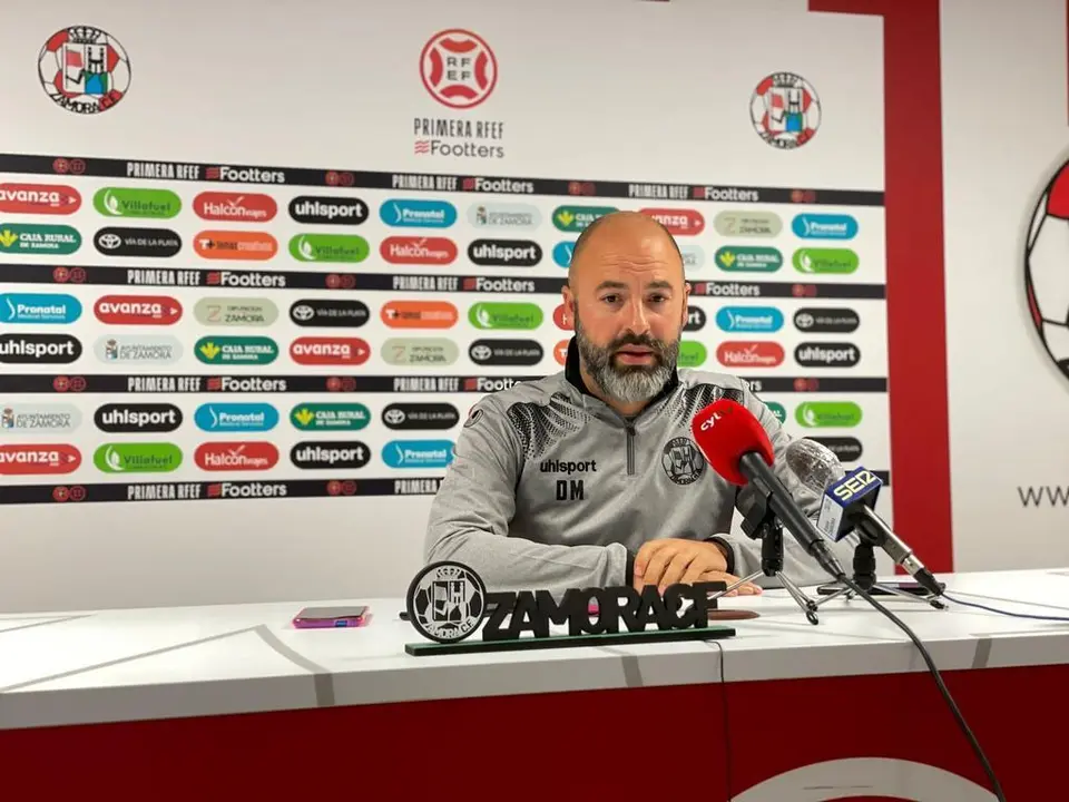 David Movilla, entrenador del Zamora CF. | FOTO: Zamora CF