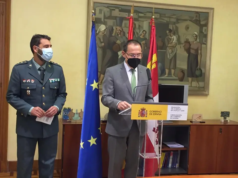 El subdelegado del Gobierno en Zamora, Ángel Blanco. | FOTO: Fanny Vega