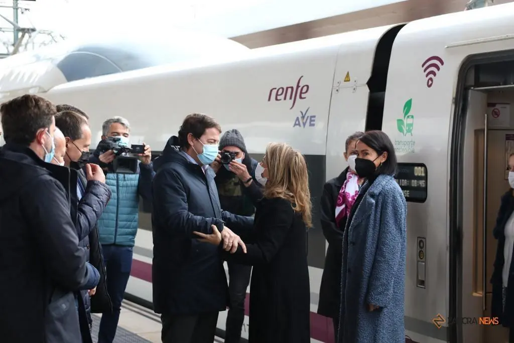 Viaje inaugural de prueba del nuevo tramo cde alta velocidad Pedralba de la Pradería-Ourense (5)