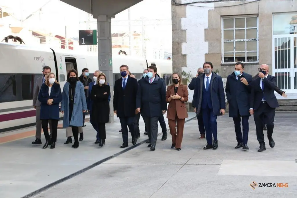Viaje inaugural de prueba del nuevo tramo cde alta velocidad Pedralba de la Pradería-Ourense (14)