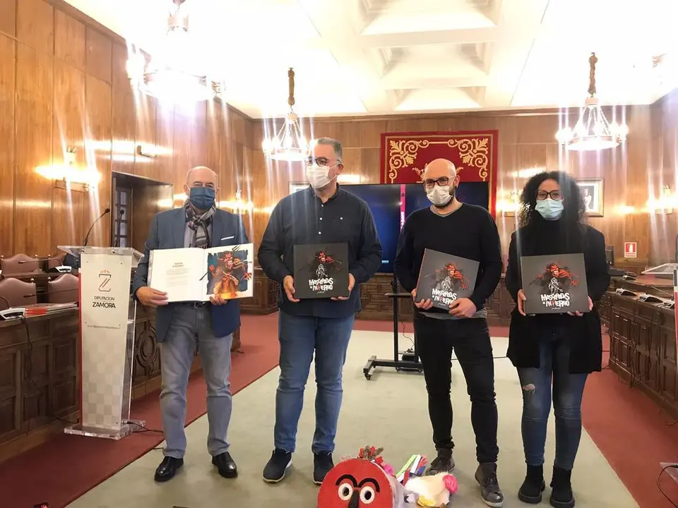 Presentación de la obra en la Diputación de Zamora