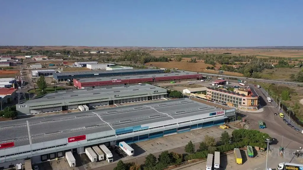 El Centro de Transportes y Logística de Benavente. Foto Interbenavente