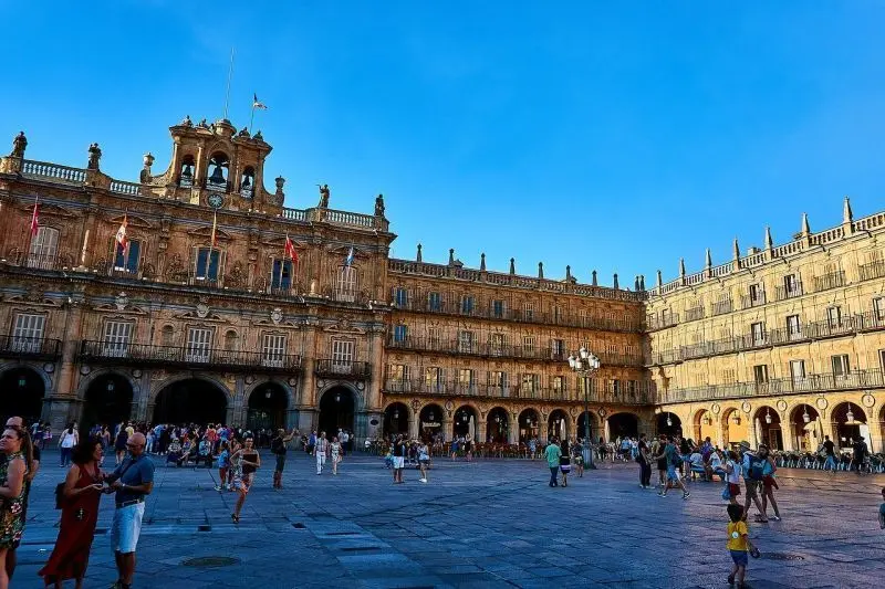 Plaza Mayor en Salamanca.
