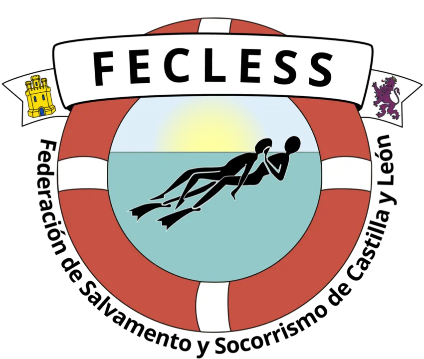 Logo de la Federación de Salvamento y Socorrismo de Castilla y León (FECLESS).