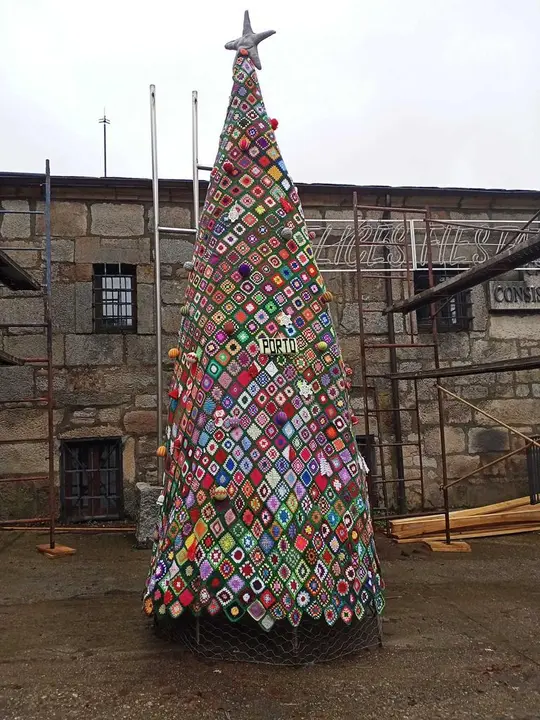 Árbol de ganchillo de Porto. Fotografía: CEDIDA