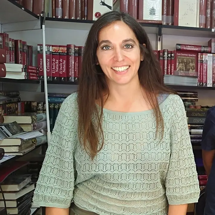 La escritora vallisoletana Nieves Muñoz