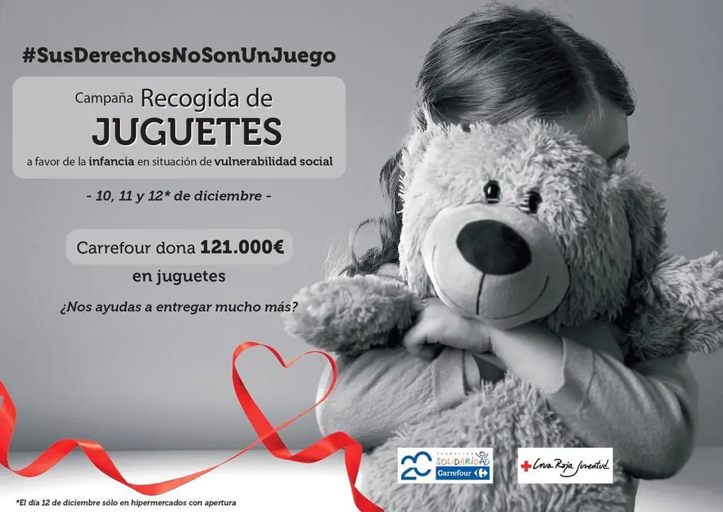 Creatividad campaña juguetes Cruz Roja
