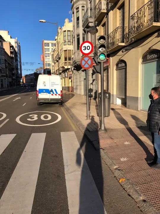 Nueva señalización en la Avenida de Portugal