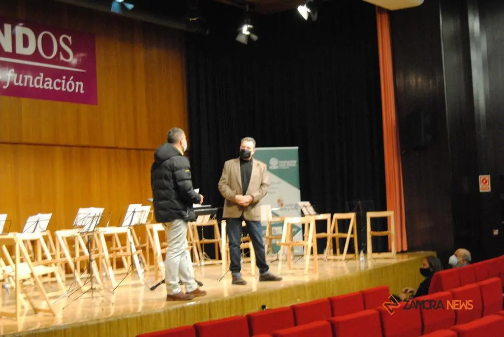 Bandas de Castilla y León en el Auditorio Fundos. | FOTO: Héctor Barrueco