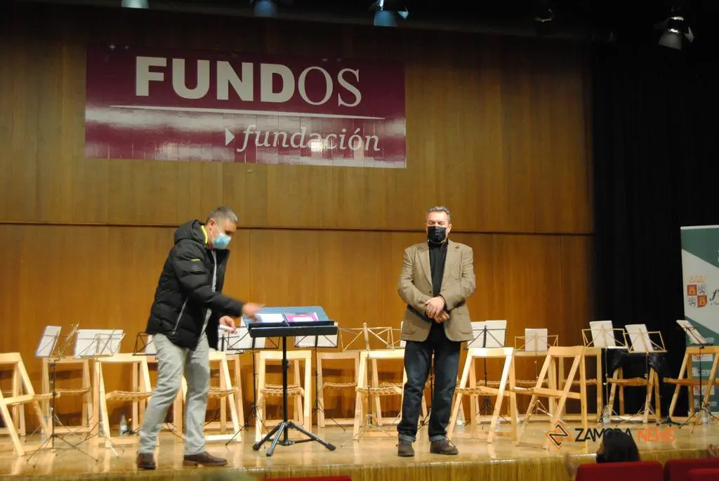 Bandas de Castilla y León en el Auditorio Fundos. | FOTO: Héctor Barrueco