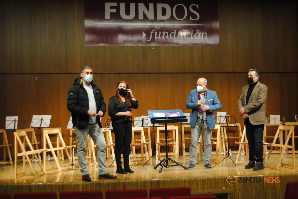 Bandas de Castilla y León en el Auditorio Fundos. | FOTO: Héctor Barrueco